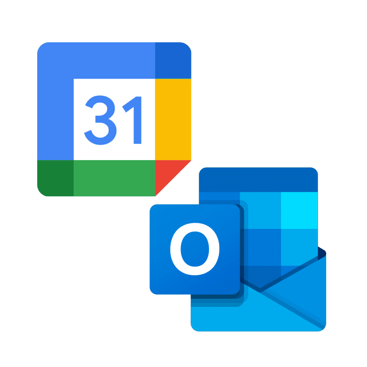 Calendario Google, Outlook